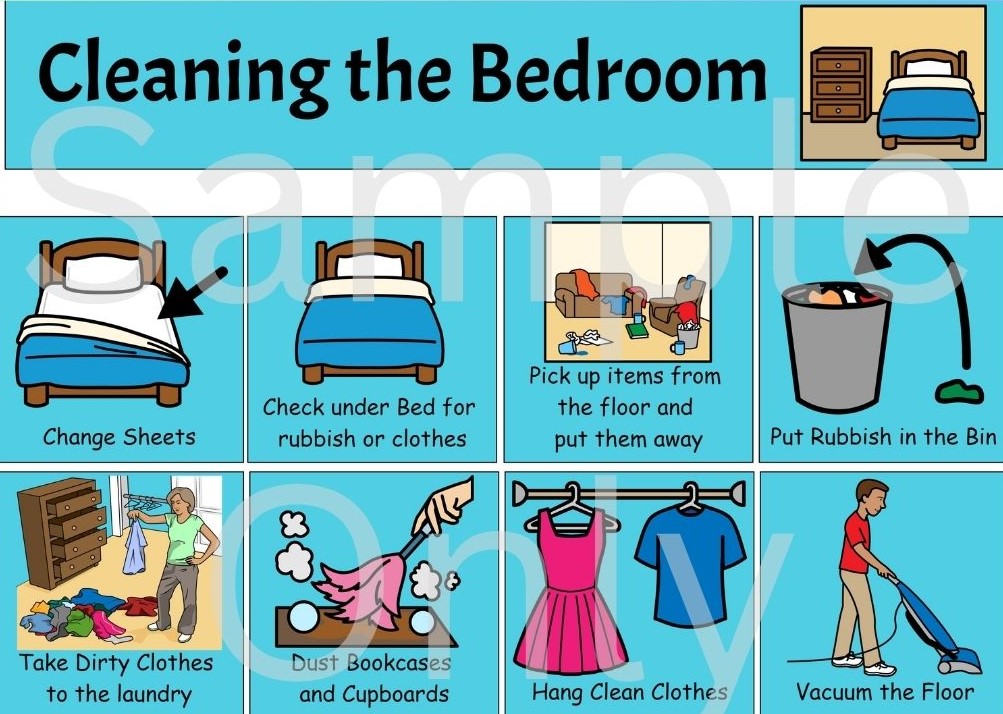 Home Cleaning Skills Bundle - Laminated