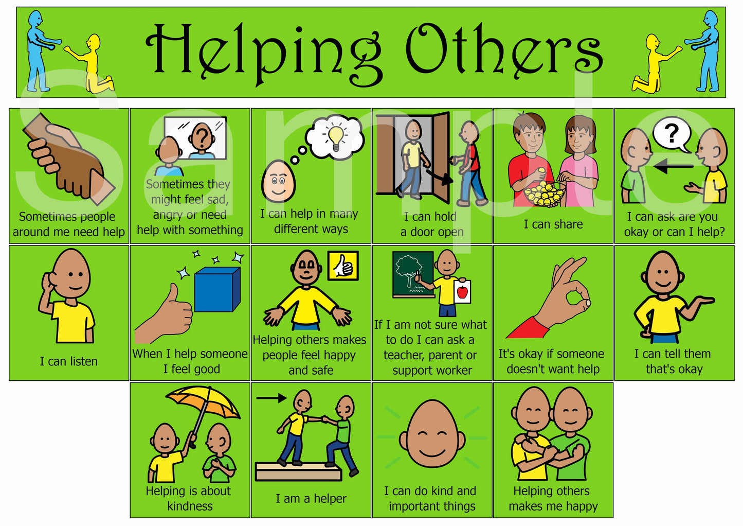 Social Stories & Life Skills Bundle - Laminated