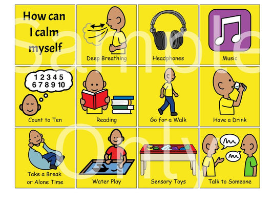 How can I calm Myself