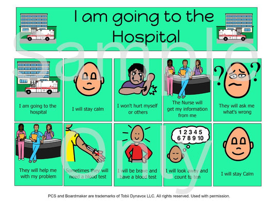 I am going to the Hospital