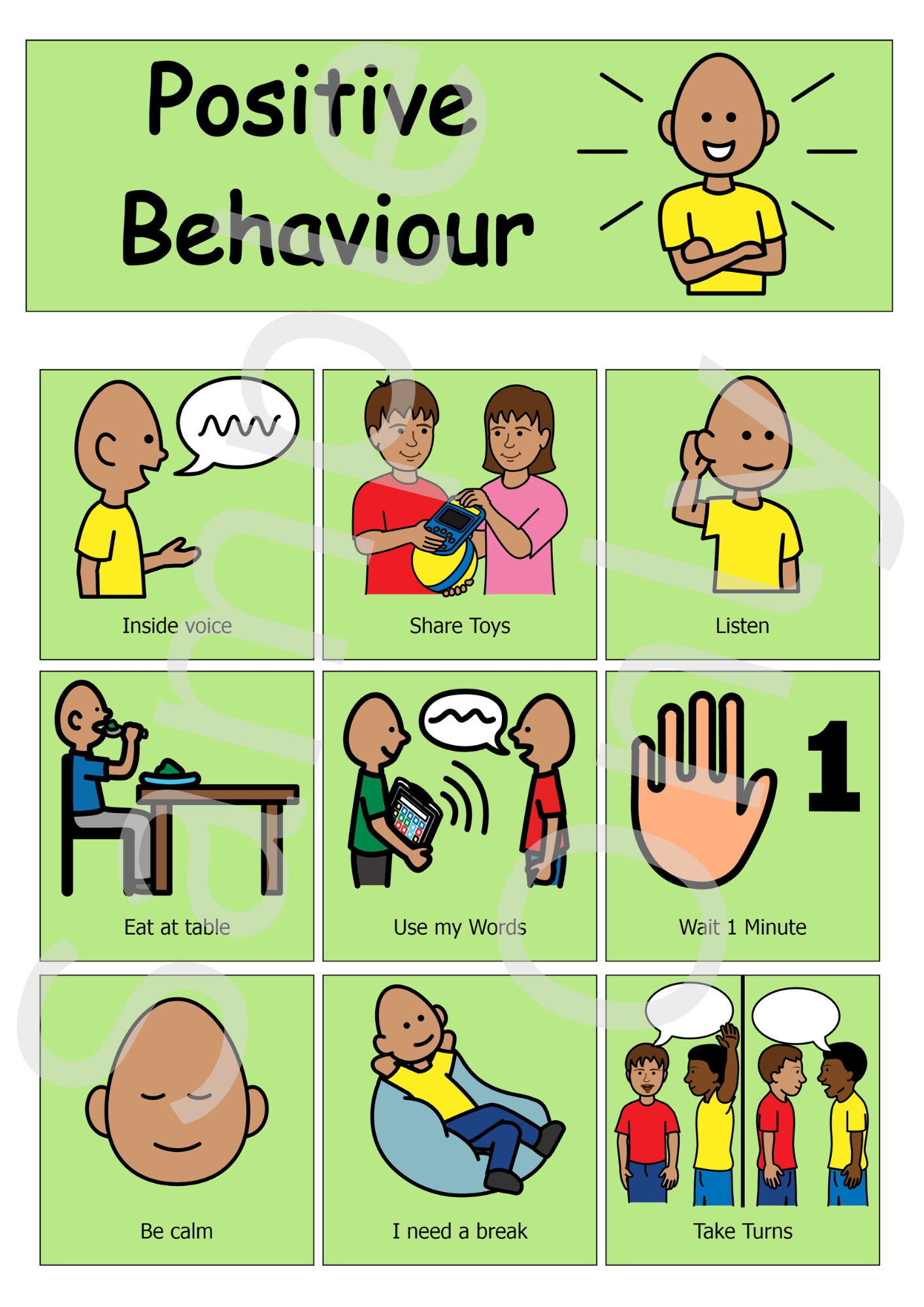 Behaviour Support Toolkit - Laminated