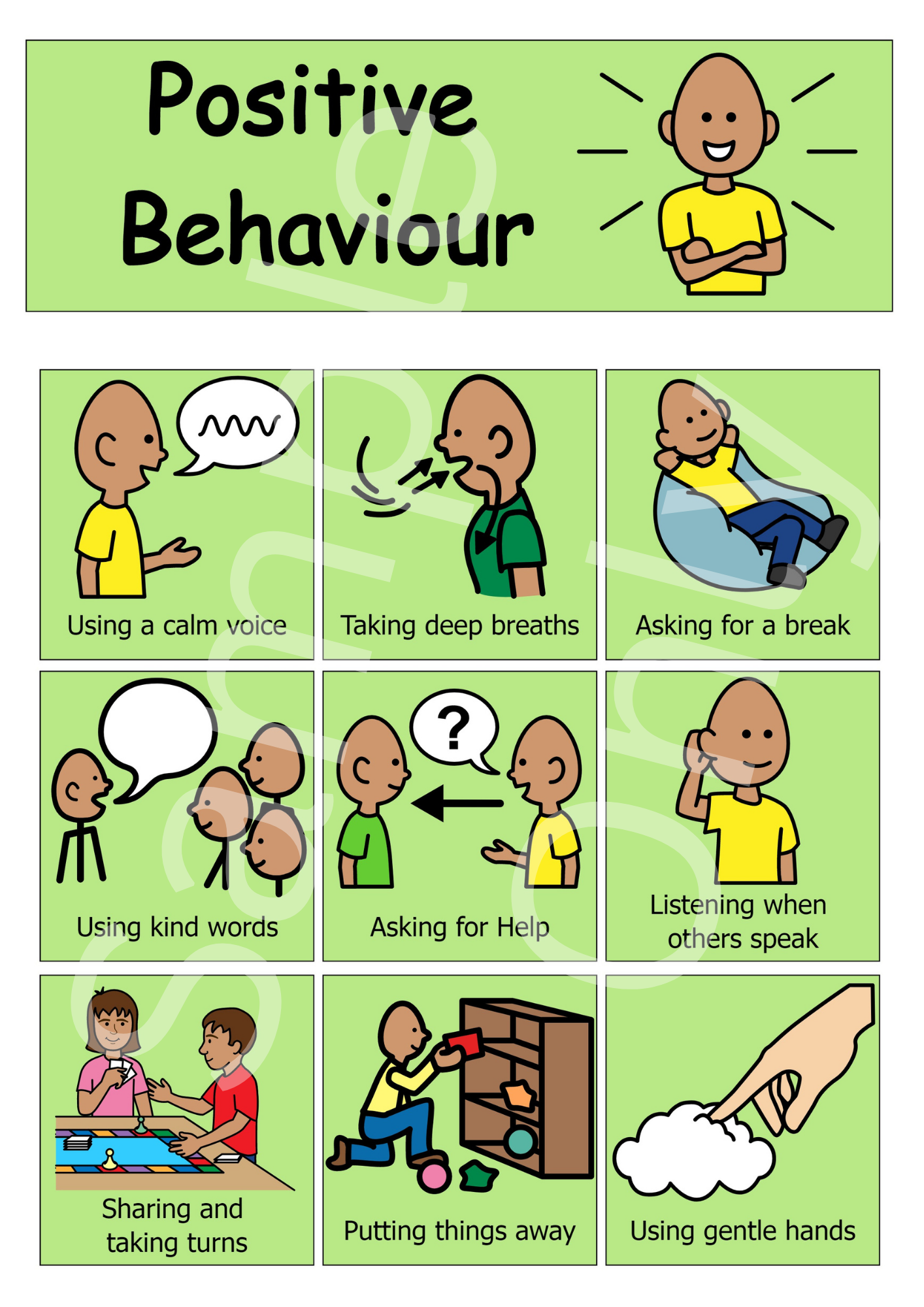 Behaviour Support Toolkit - Laminated