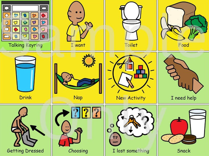Talking Keyring – T&T Visual Supports