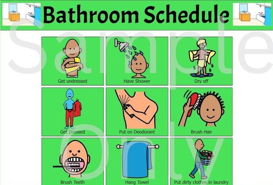 Bathroom Schedule