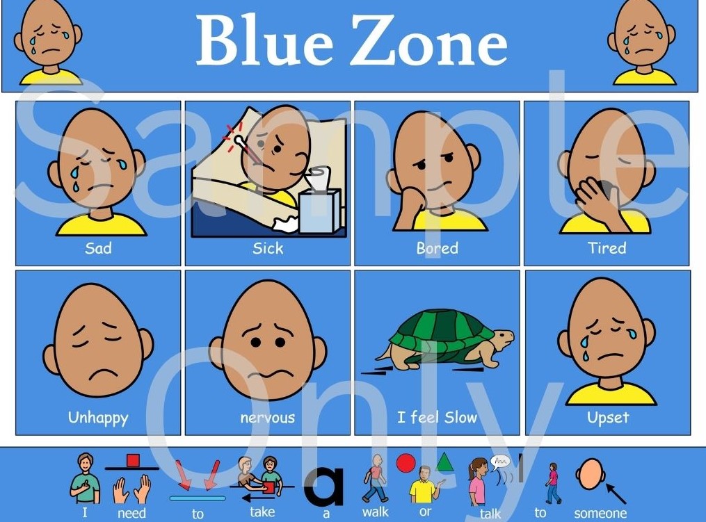 Emotional Regulation Visual Bundle - Laminated