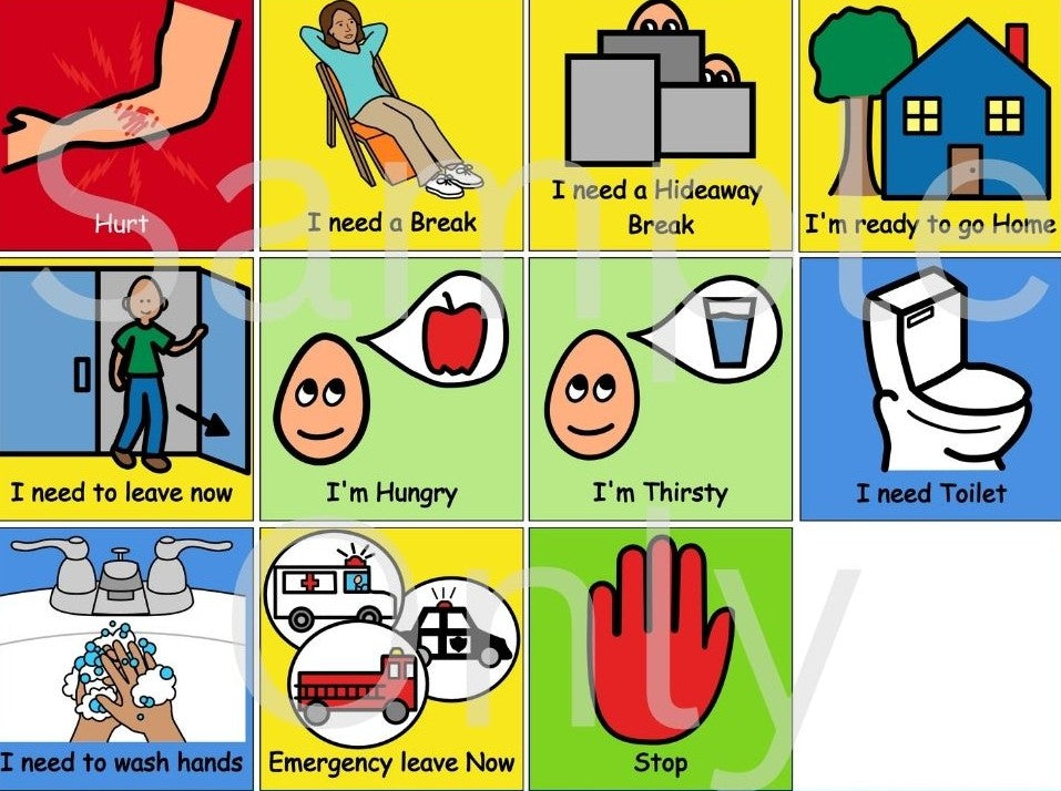 Communication Keyring – T&T Visual Supports