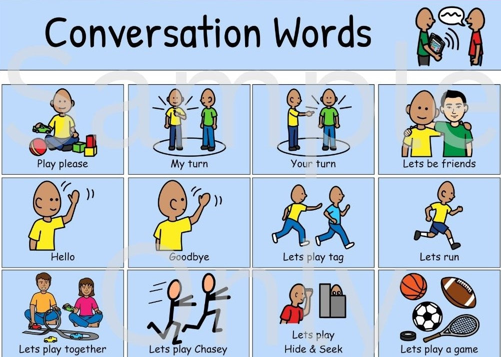 Conversation Words for Play
