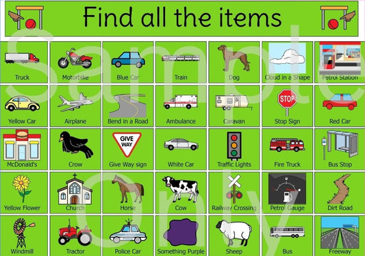 Find all the Items