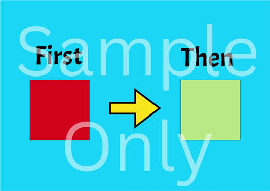 A4 First and Then Bundle with Velcro