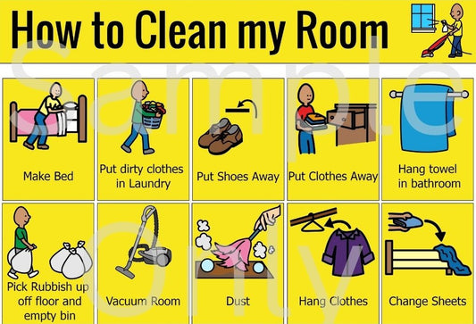 How to clean my Room