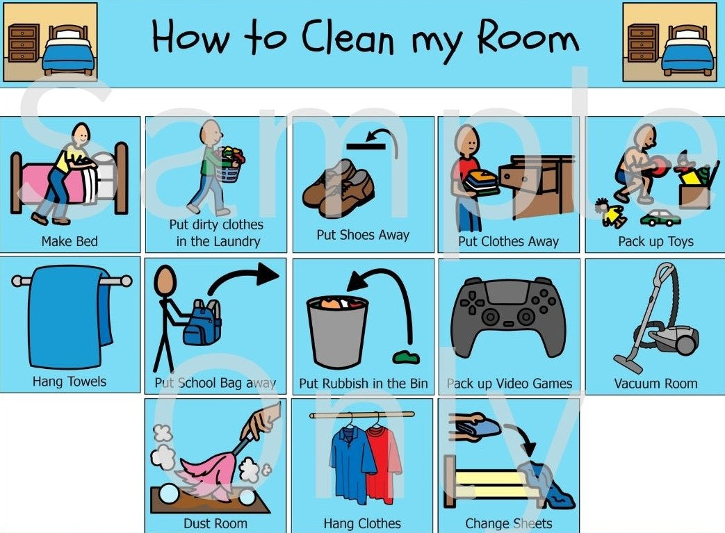 How to clean my Room