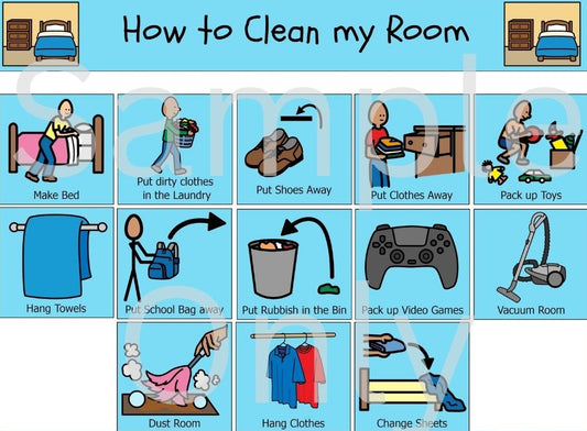 How to clean my Room