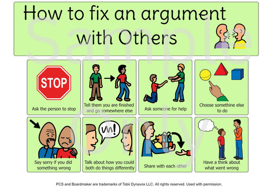 How to fix an Argument with Others