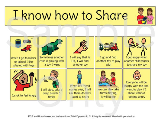 I know how to Share