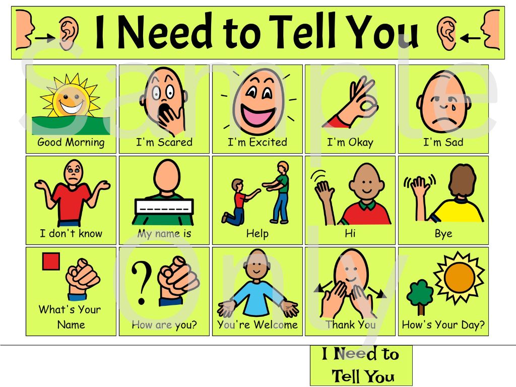 Communication Book with Tabs