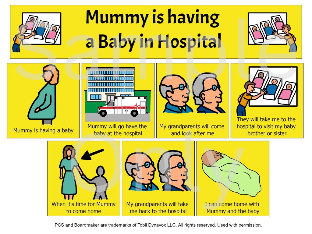 Mummy is Having a Baby in Hospital
