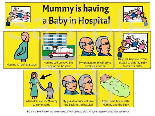 Mummy is Having a Baby in Hospital