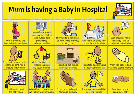 Mum is Having a Baby in Hospital
