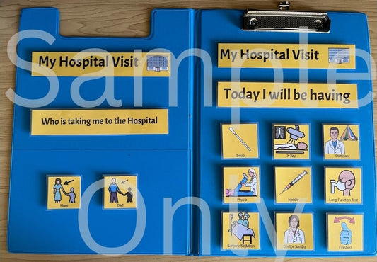 My Hospital Visit Clipboard