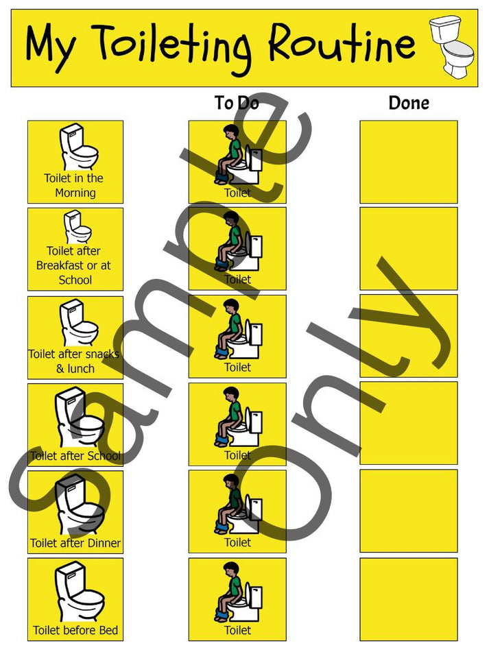 My Toileting Routine – T&T Visual Supports