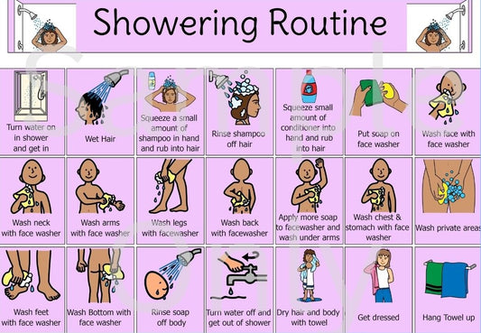 Showering Routine