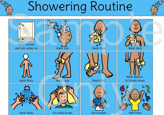 Showering Routine