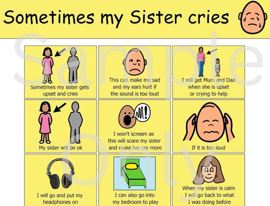Sometimes my Sister cries