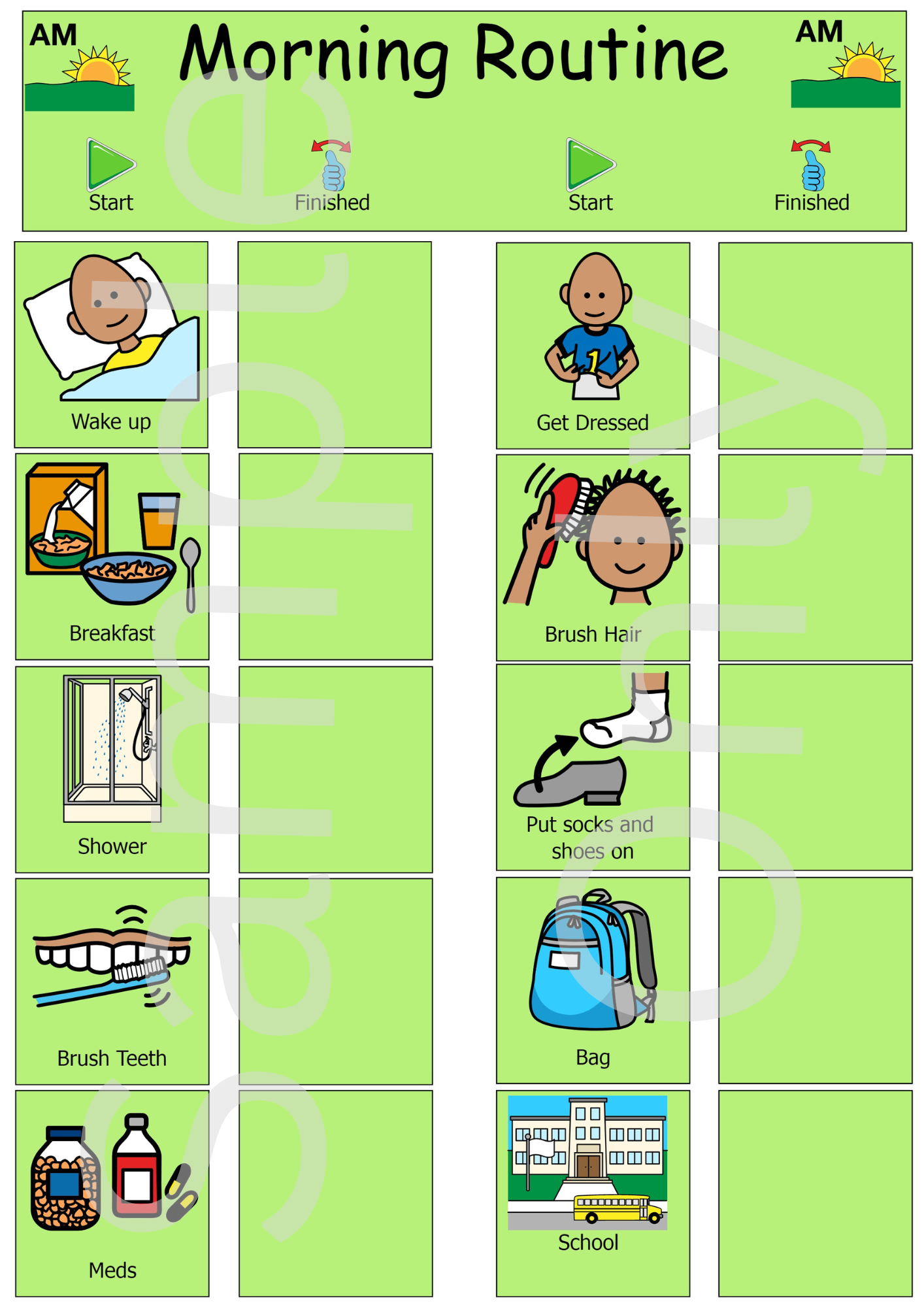 Ultimate Visual Supports Mega Bundle - Laminated