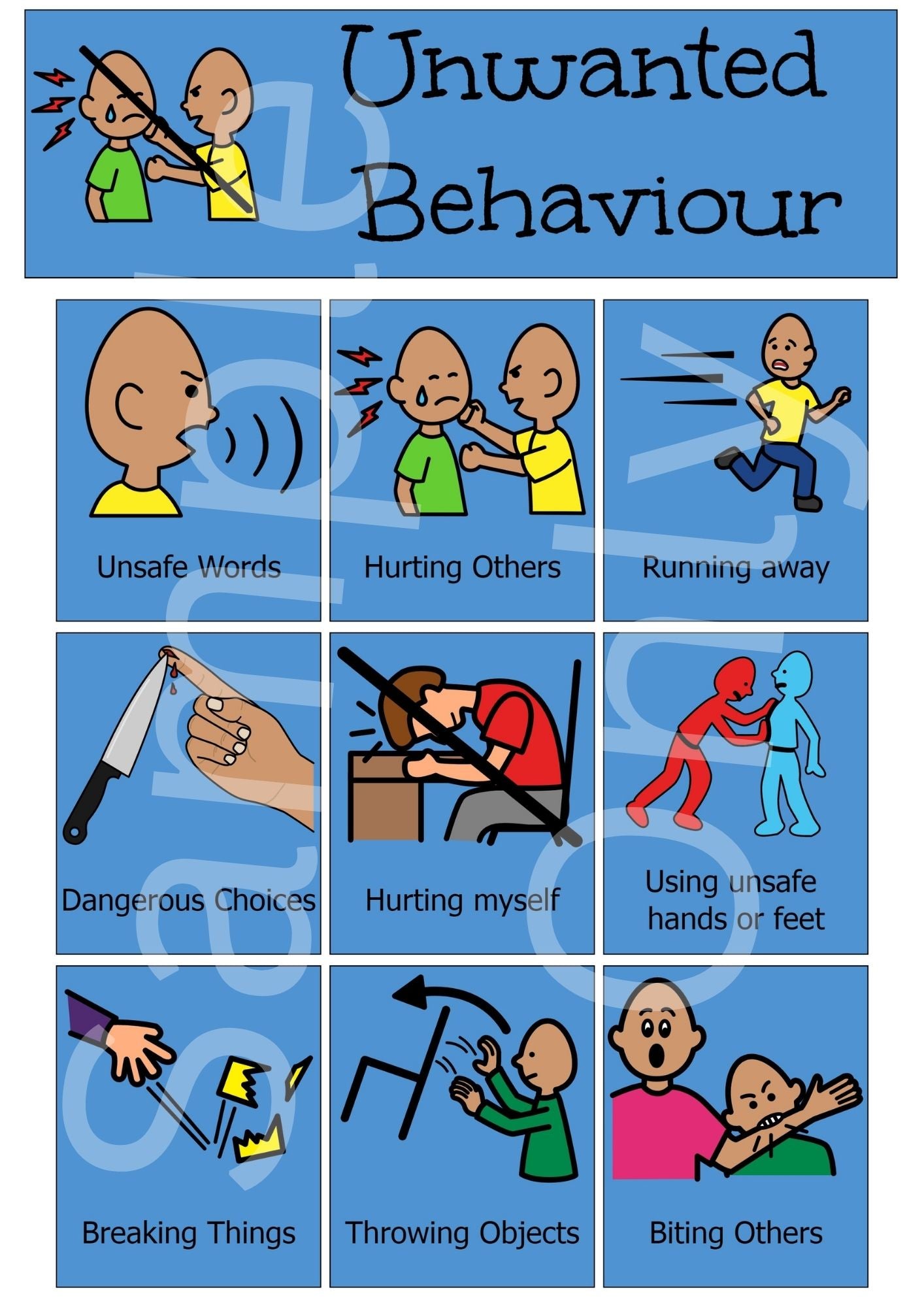 Behaviour Support Toolkit - Laminated